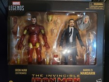 Marvel Legends IRONMAN Extremis and Marvel's Mandarin figures BRAND NEW IN BOX