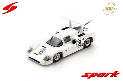 Spark S9445 1:43 CHAPARRAL 2F Modellauto Weiß Resin B. Jennings - B. Johnson