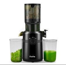 Fretta F5000 Cold Press Juicer 200W 108mm Chute 1L BPA-Free Black