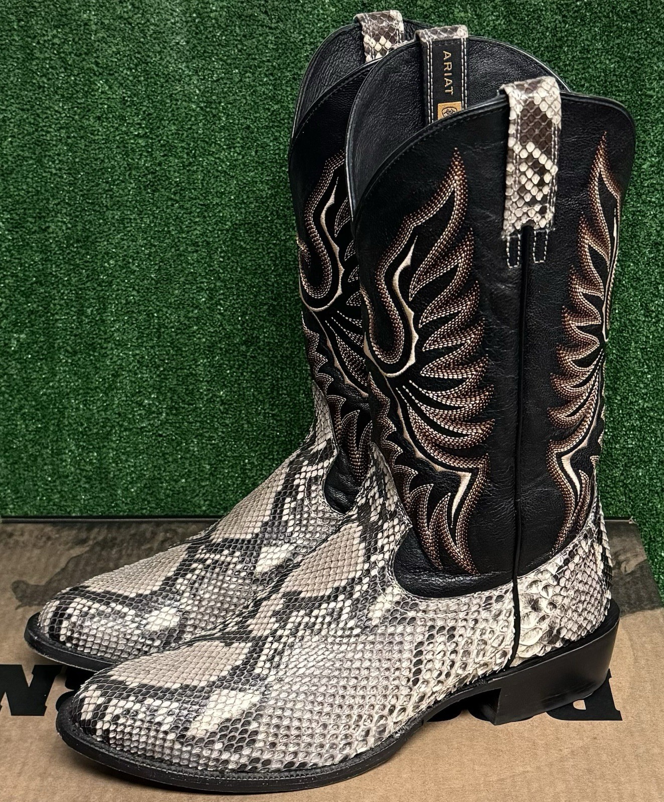Ariat Slick Python Cowboy Boots 11EE - image 3