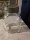 Vintage Embossed Rare Glass jar. DES.PAT NUMBER 2 NO.90290 — photo 2