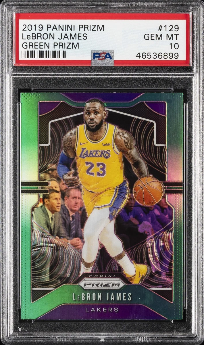 LeBron James Basketball Trading Cards 2019-20 Panini Prizm Set