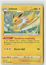 Jolteon (Cosmos Holo) 047/185 Promo Carte e Prodotti Vari Pokemon NM