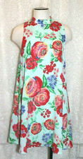 Everly ladies Spring dress size small great for summer gatherings made in USA