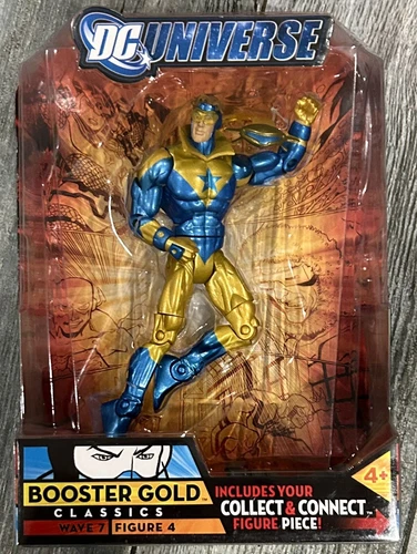 2008 DC Universe Booster Gold Classics Wave 7 Figure BAF Atom Smasher Mint New