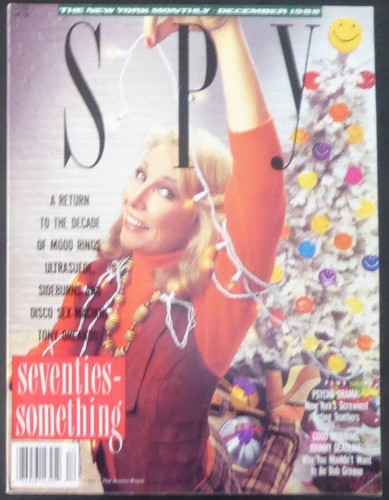 Spy Magazine December 1988 - Teri Garr No Address Label - 第 1/3 張圖片