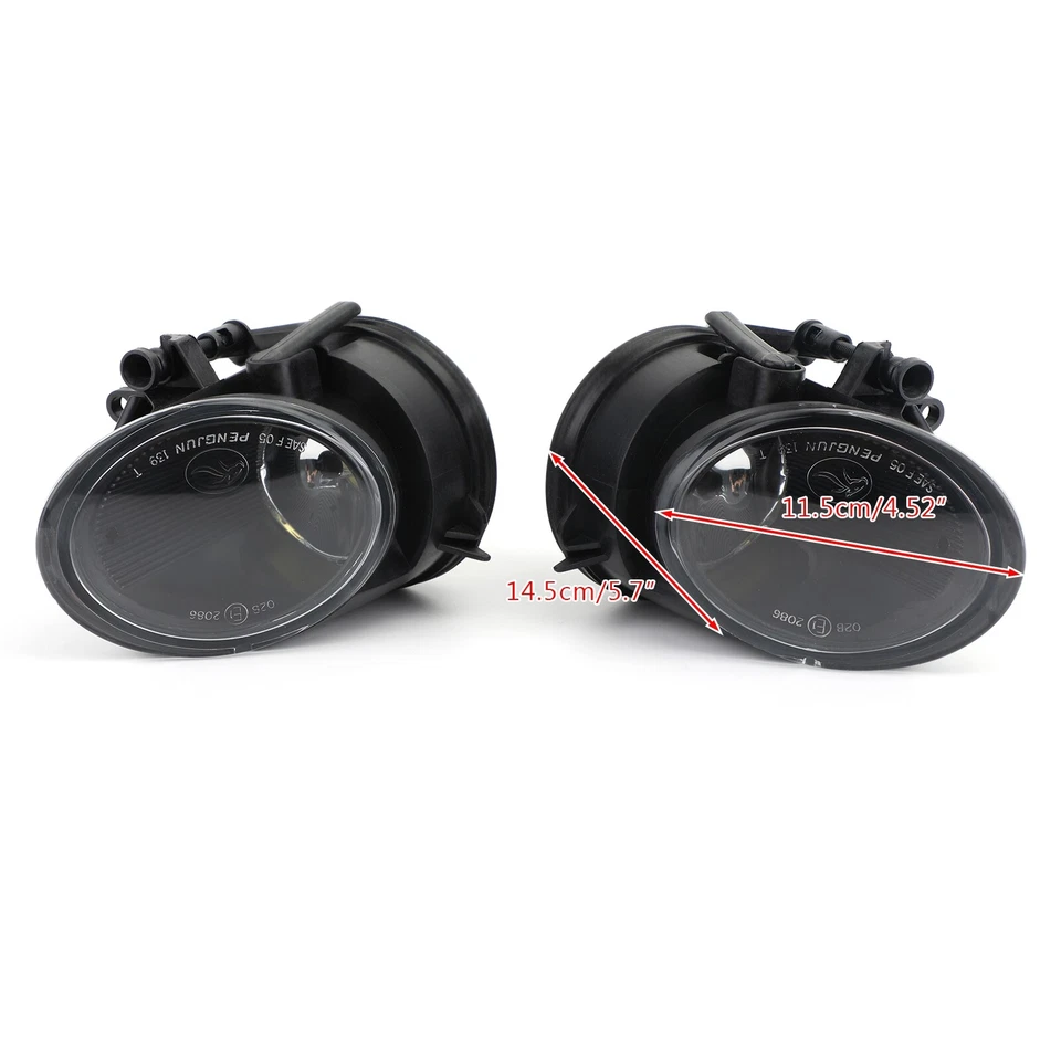New Pair Fog Driving Light Lamp Left + Right Fit For AUDI TT 2006 - 2014 Foto 2 de 4