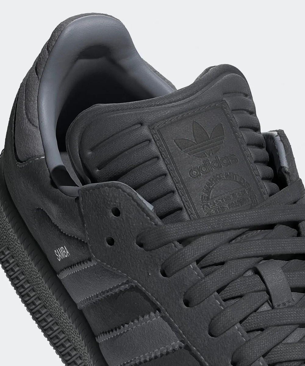 ★adidas★ Samba XLG Carbon Gray ID3912 Samba XLG 'Carbon Grey' - Adidas - ID3912 - carbon/grey/grey