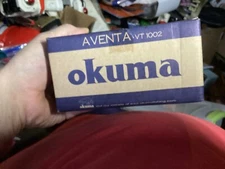Okuma Aventa VT 1002 Float Reel Box and instructions Only