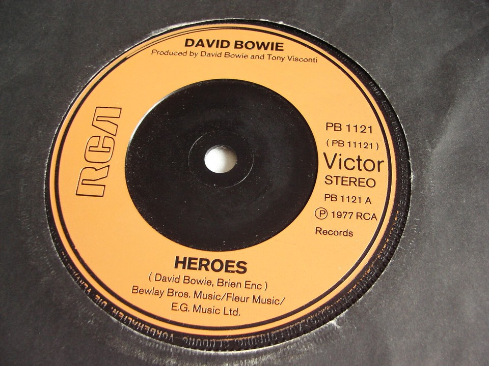 DAVID BOWIE WILD IS THE WIND WHEN BLOWS HEROES DJ WHITE LIGHT SCARY