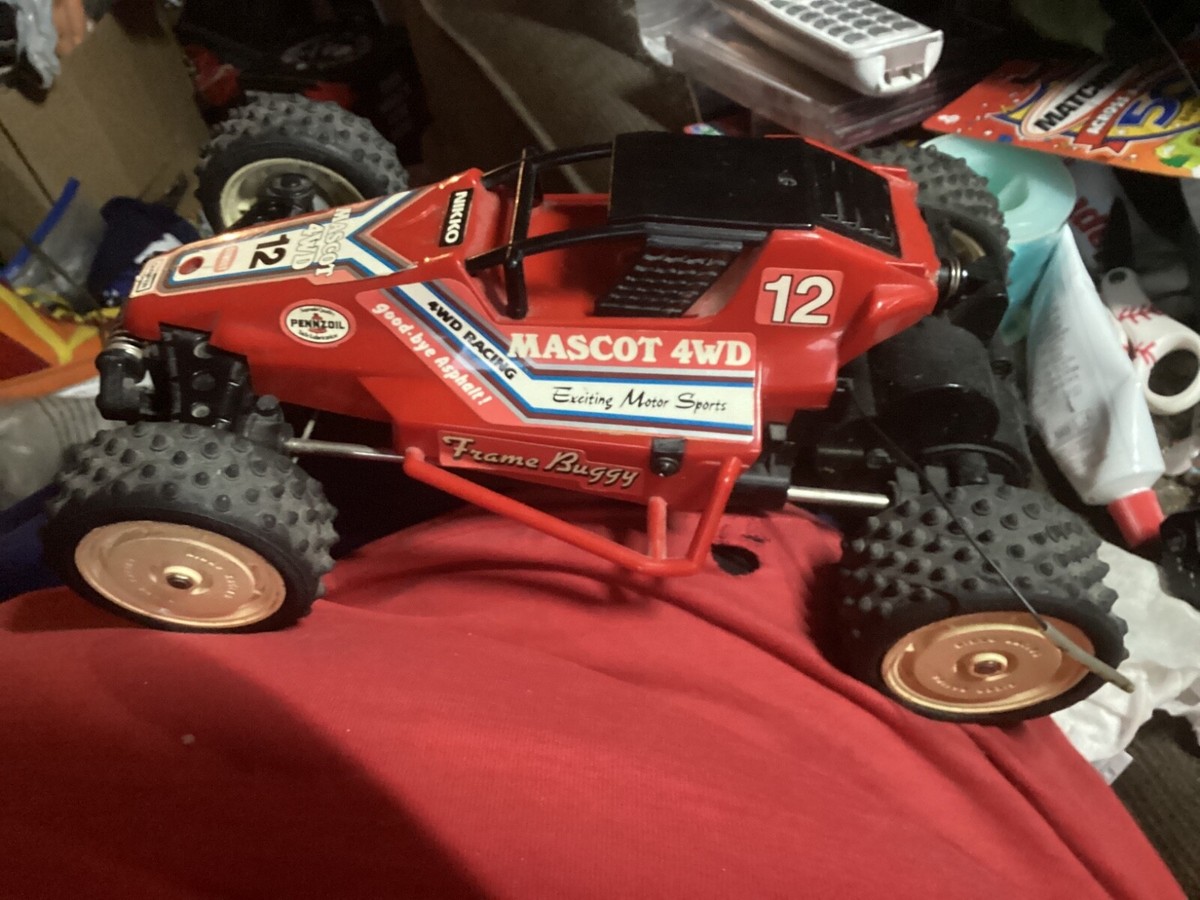 Vintage Nikko Mascot Frame Buggy RC Radio Control Car No