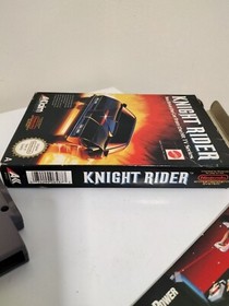 Nintendo NES Game: Knight Rider PAL-A CIB MATTEL ITA EXCLUSIVE Rare 