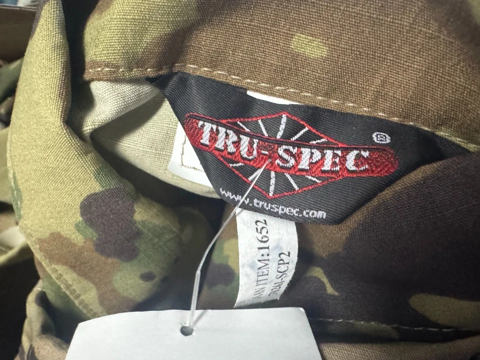 Tru Spec Men SMALL Scorpion OCP Army Full Zip Tactical Military Jacket NWT - Image 4 of 4