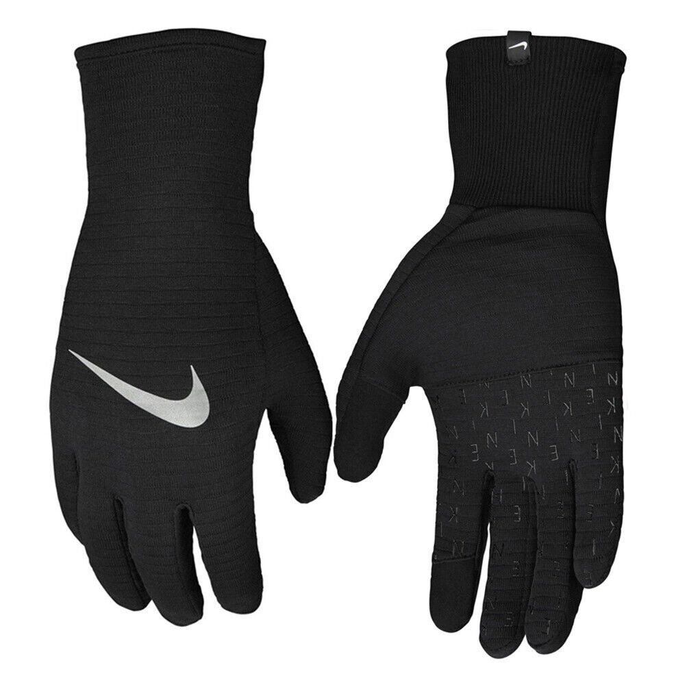 nike mens therma fit running athletic gloves