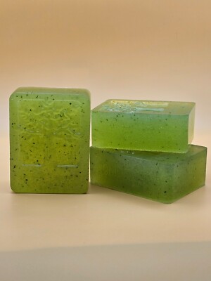 Natural handmade Cucumber Juice soap bars for face and body