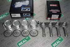 CP Pistons Manley Rods Silvia 240sx S13 S14 SR20DE SR20DET 8.5:1 86.5mm