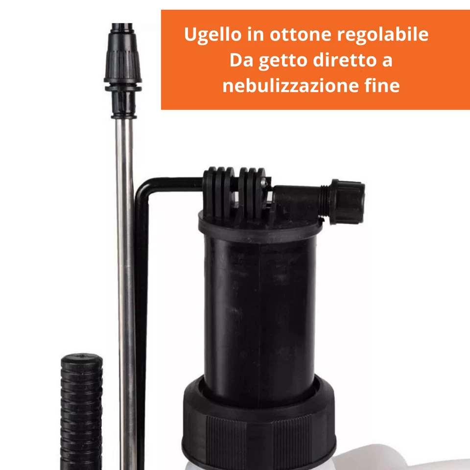 POMPA A SPALLA ELETTRICO NEBULIZZATORE 16 LT PER DISINFESTAZIONE IRRORAZIONE - Immagine 3 di 4