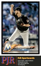 2018 Topps Update #US15 Kyle Barraclough Miami Marlins