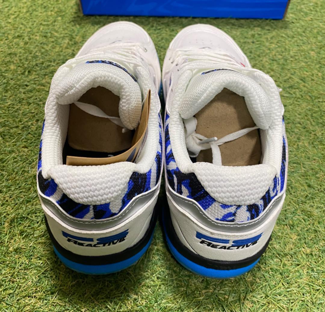 Joma Reactive フットサルシューズ ホワイト/ブルー 25cm JOMA