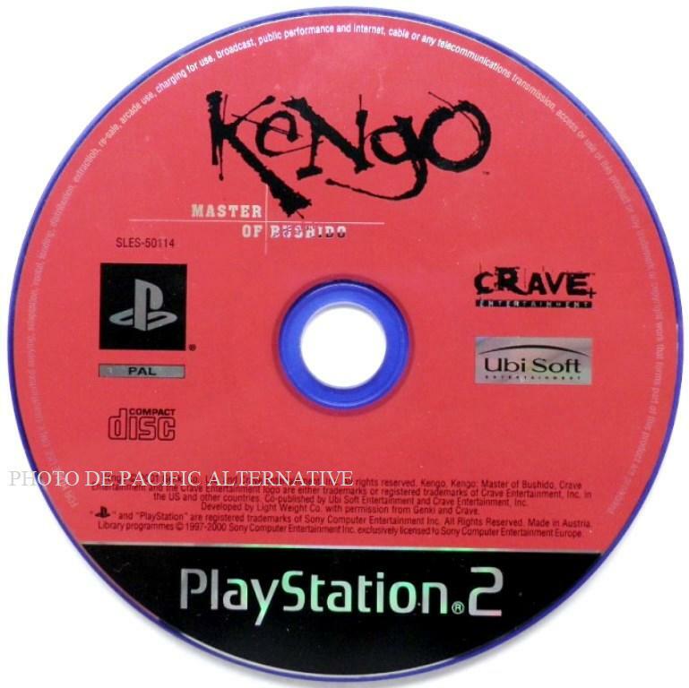 Jeu complet Kengo Master of Bushido PlayStation 2 PS2, 2000 avec