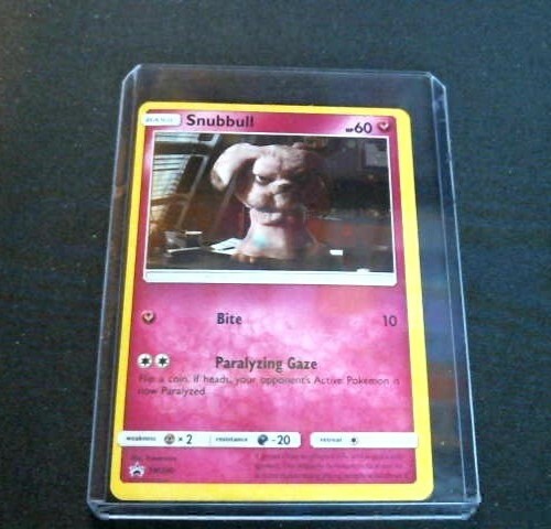 Pokemon Snubbull SM200 Holo Promo Sun & Moon Detective Pikachu NM/M.