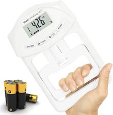Grip Strength Tester - Hand Grip Dynamometer - Handheld Digital Grip Measurement