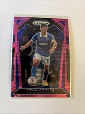 2020-21 Panini Prizm Premier League Pink Pulsar - #177 Steven Alzate (RC)