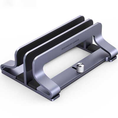 Aluminium Vertikalständer für Laptops / Tablets 12 bis 26mm Ugreen Stand Silbern
