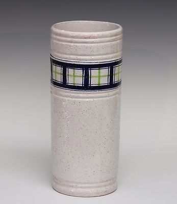 Bitossi Italian Raymor Londi Art Pottery Big Blue White Vintage Vase 12''