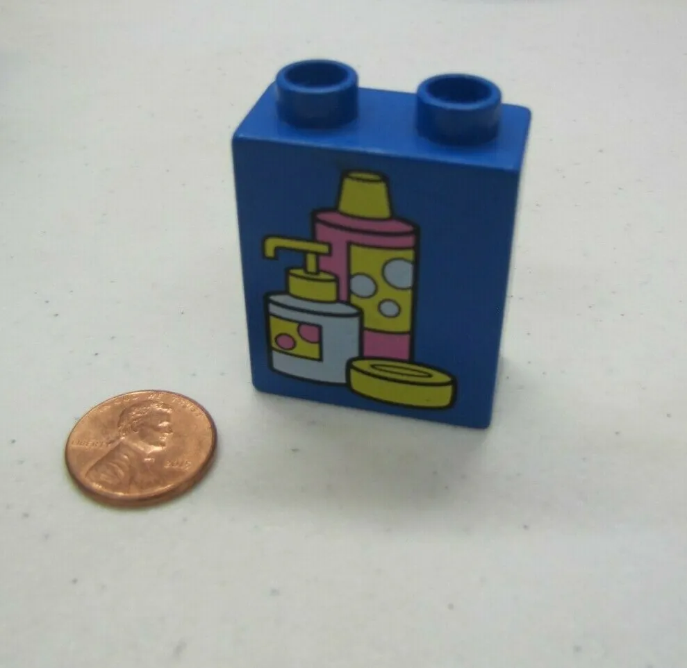 Humanistisk Sobriquette kaffe Vtg Lego Duplo BATHROOM SHAMPOO SOAP CONDITIONER LOTION Specialty Printed  Block | eBay