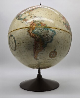 地球儀 Replogle Globes, Inc. Made in USA Vintage Replogle Globes 12