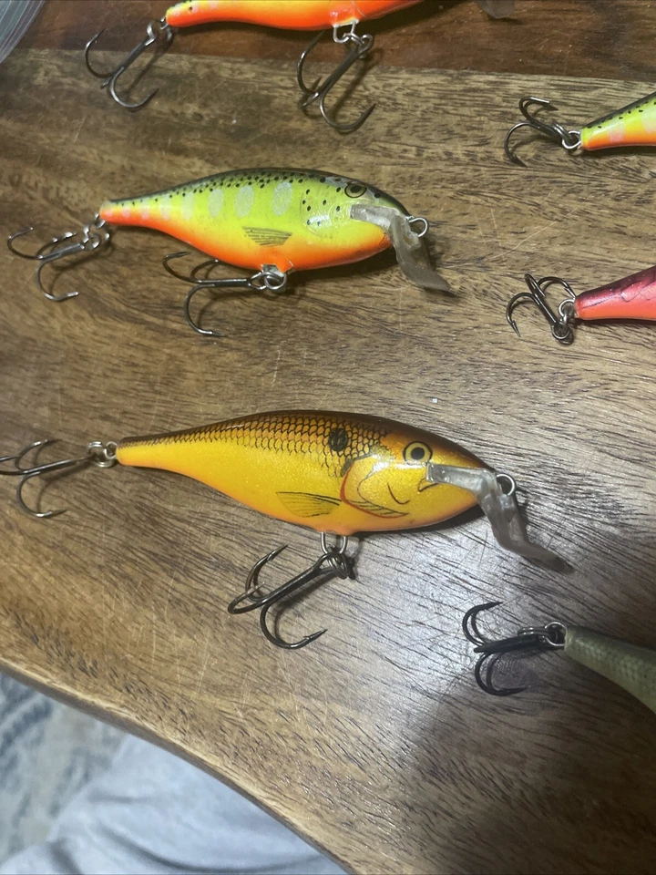 Vintage Rapala Fishing Lures. Deep Runner. Shallow Runner. Countdown - Image 2 of 4