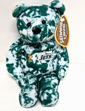 Joe Namath Jets 12 Salvino's Bammers Collectible Beanie Bear NFL Football Animal