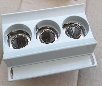 Neozed-Sicherungssockel D01 (3 polig) 3 x 16A ~400V, 3 Stück