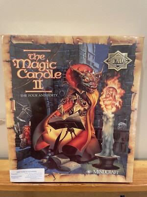 BRAND NEW The Magic Candle II: The Four And Forty  PC IBM 5.25''  BIG BOX RARE