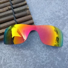 LensOcean Polarized Replacement lenses for-Oakley Turbine Rotor OO9307- Fire Red