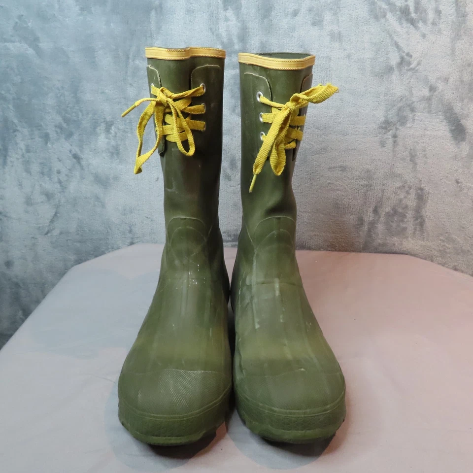 LACROSSE Outdoorsman 靴子 男式 7 绿色 绝缘 橡胶 狩猎 复古 运动员 — 第 2/4 张图片