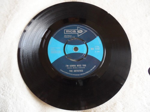 The Artistics - I'm gonna miss you - MCA - 1966 - MU1117 - 7" VINYL