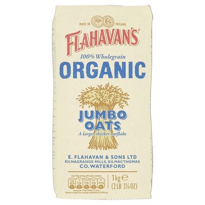 Flahavan's Organic Jumbo Oats  1kg