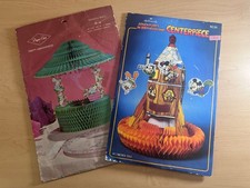 Vintage Hallmark Disney paper party decor centerpiece Adventures in Birthdayland