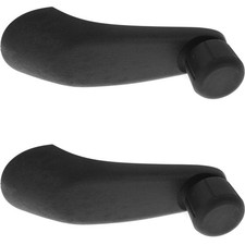 Manual Window Crank Handle Black Left Right Lh Rh Pair For Express Savana Saturn