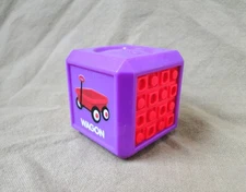 Fisher-Price Laugh & Learn First Words: Purple Wagon Replacement Block Toy