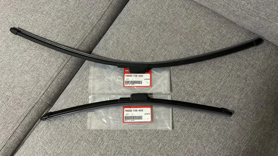 New Pair Front Windshield Wiper Blades For 2019-2024 Acura RDX Full Series - Изображение 2 из 3