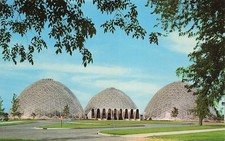 Milwaukee Wisconsin Botanical Garden The Domes Vtg Postcard J5