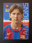 2004 05 Panini Megacracks Barca Campeon Lionel Messi 35 Catalan Rookie RC