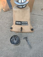 Vintage Micro Precision M-76 Portable Wheel Tire Bubble Balancer W Weighttools