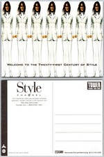 Continental Style Channel White Suits Postcard