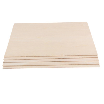 10 Stück Lindenholz Bretter 200 x 200 x 2 mm Miniatur Modellbau