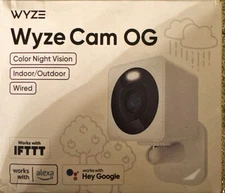 WYZE Cam OG 1080p HD Wi-Fi Security Camera - Indoor/Outdoor Color Night Vision