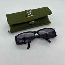 Bill Bass Black Rectangular Sunglasses frames Full Rim  Case